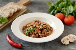 Рецепт - Чашушули с грибами - Шаг 8 -  Приятного аппетита!