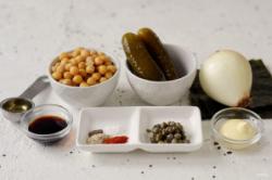 Рецепт - Веганский тунец - Шаг 1 - Подготовьте все ингредиенты.