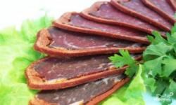 Рецепт - Бастурма - Шаг 6 -  Спустя 2 недели бастурму можно снимать и пробовать. Приятной дегустации!